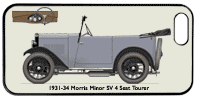Morris Minor SV 4 Seat Tourer 1931-34 Phone Cover Horizontal